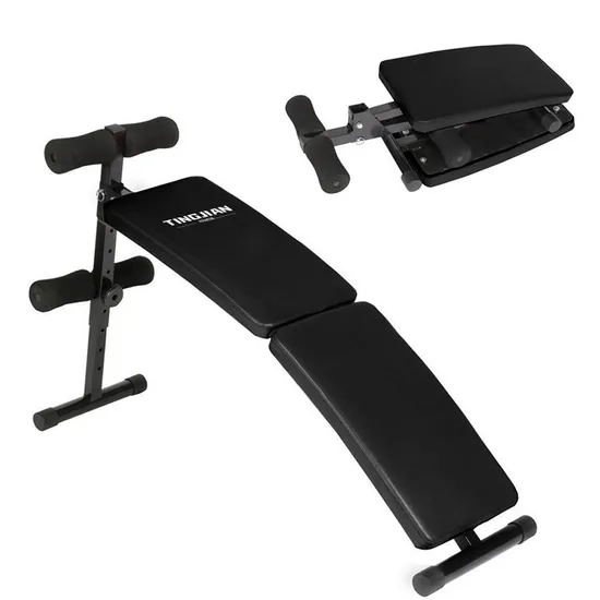Banco de ginástica ajustável de baixo custo, banco de exercícios inclinado e declinado, banco de abdominais para exercícios de condicionamento físico